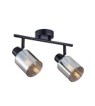 Spotlight ceiling lamps - Italux Santia Spotlight/Spot Black 2xE14 40W SPL-65342-2-BK-SG - product 1