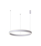 Pendant lamps circles - Italux Brasco Up Down Pendant White 2xLED 80W 3000K+4000K PND-56215D-080RPP-WH-3KS4K-TRDIMM - product 1