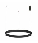 Pendant lamps circles - Italux Brasco Up Down Pendant Black 2xLED 100W 3000K+4000K PND-56215D-100RPP-BK-3KS4K-TRDIMM - product 1