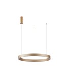 Pendant lamps circles - Italux Brasco Up Down Pendant Gold 2xLED 100W 3000K+4000K PND-56215D-100RPP-GD-3KS4K-TRDIMM - product 1