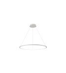 Pendant lamps circles - Italux Vinola Pendant White 1xLED 24W 3000K+4000K PND-56135B-040RPC-WH-3KS4K - product 1