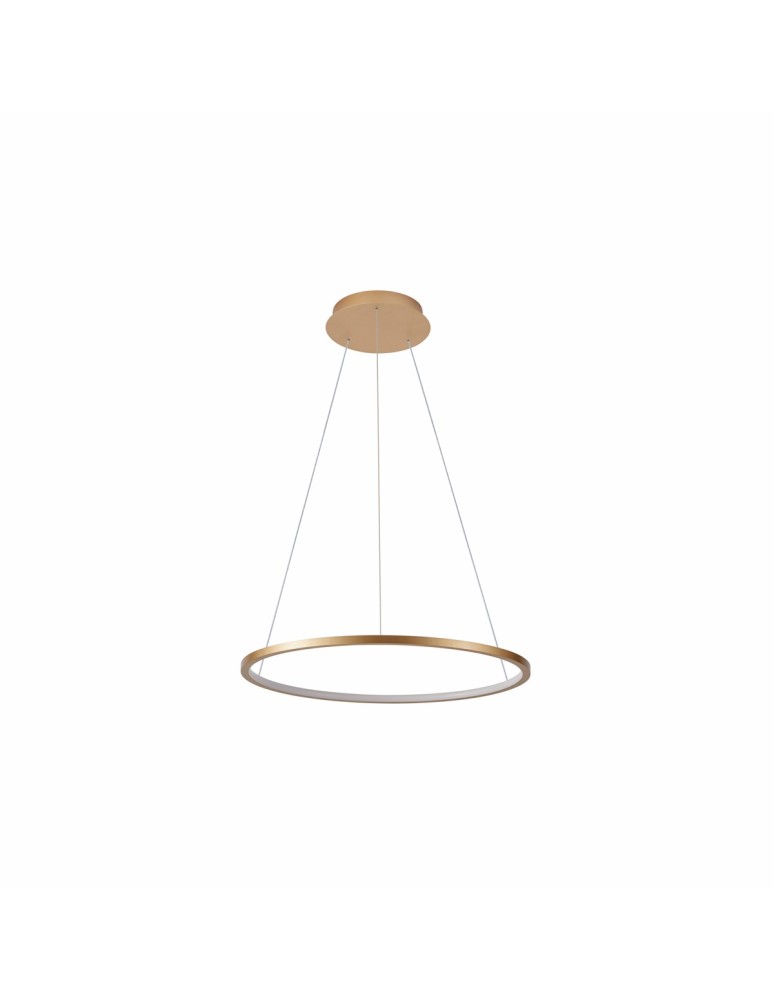 Pendant lamps circles - Italux Vinola Pendant Gold 1xLED 24W 3000K+4000K PND-56135B-040RPC-GD-3KS4K - product kolory-swiatla.pl 1