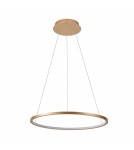 Pendant lamps circles - Italux Vinola Pendant Gold 1xLED 38W 3000K+4000K PND-56135B-060RPC-GD-3KS4K-TRDIMM - product 1