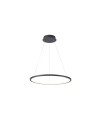 Italux Vinola Pendant Black 1xLED 48W 3000K+4000K PND-56135B-080RPC-BK-3KS4K-TRDIMM
