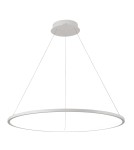 Pendant lamps circles - Italux Vinola Pendant White 1xLED 58W 3000K+4000K PND-56135B-100RPC-WH-3KS4K-TRDIMM - product 1