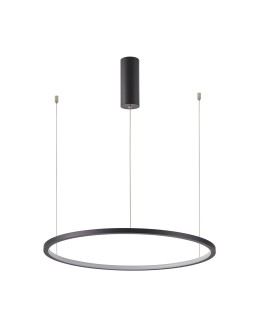 Italux Vinola Pendant Black 1xLED 48W 3000K+4000K PND-56135B-080RPP-BK-3KS4K-TRDIMM