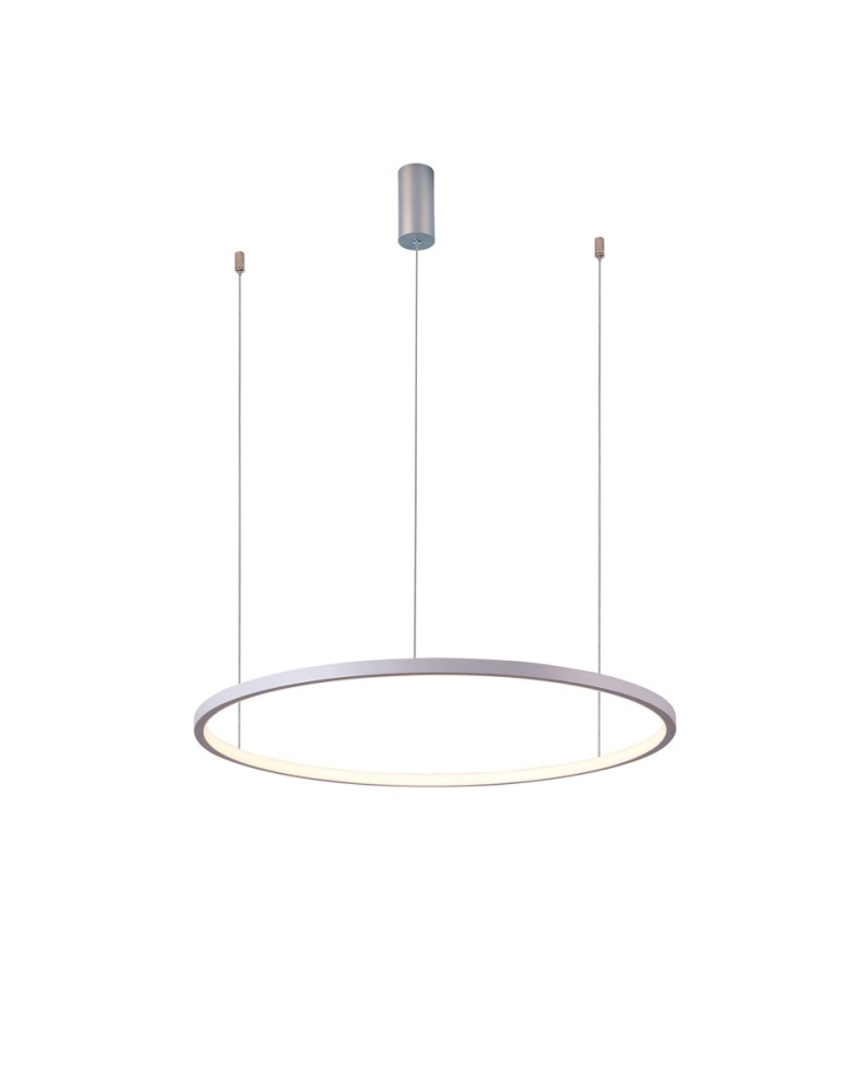 Pendant lamps circles - Italux Vinola Pendant White 1xLED 58W 3000K+4000K PND-56135B-100RPP-WH-3KS4K-TRDIMM - product kolory-swiatla.pl 2