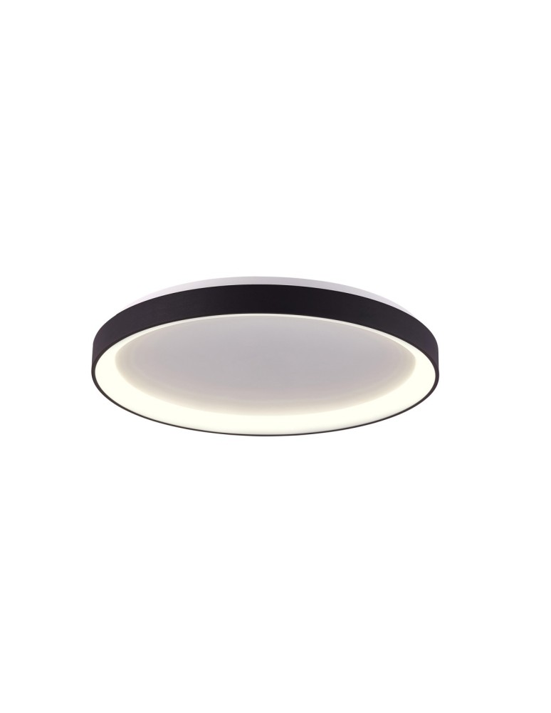 LED ceiling lamps - Italux Vico Plafond Black 1xLED 48W 3000K+4000K PLF-53675-058RC-BK-3KS4K-TRDIMM - product kolory-swiatla.pl 1