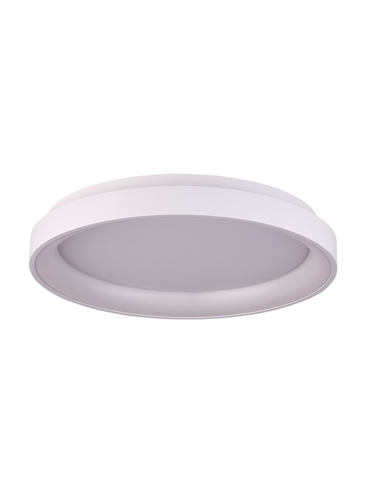 LED ceiling lamps - Italux Vico Plafond White 1xLED 60W 3000K+4000K PLF-53675-078RC-WH-3KS4K-TRDIMM - product kolory-swiatla.pl 2