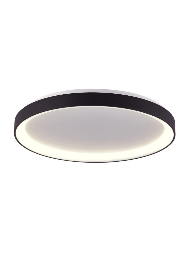 LED ceiling lamps - Italux Vico Plafond Black 1xLED 60W 3000K+4000K PLF-53675-078RC-BK-3KS4K-TRDIMM - product kolory-swiatla.pl 1