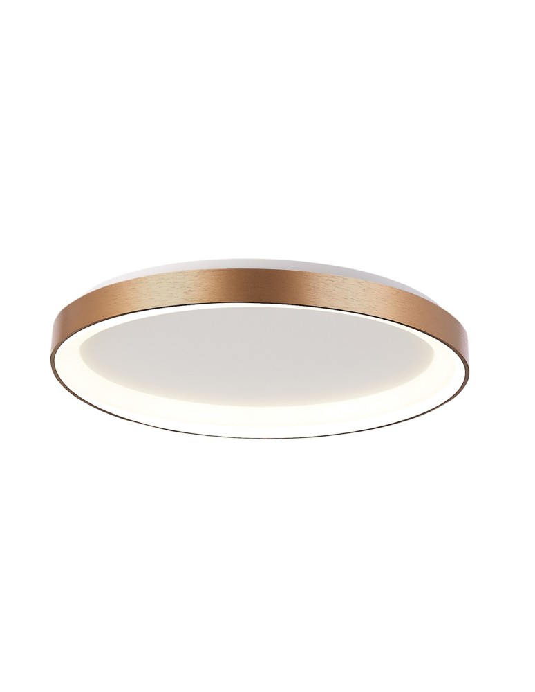 LED ceiling lamps - Italux Vico Plafond Gold 1xLED 60W 3000K+4000K PLF-53675-078RC-GD-3KS4K-TRDIMM - product kolory-swiatla.pl 1