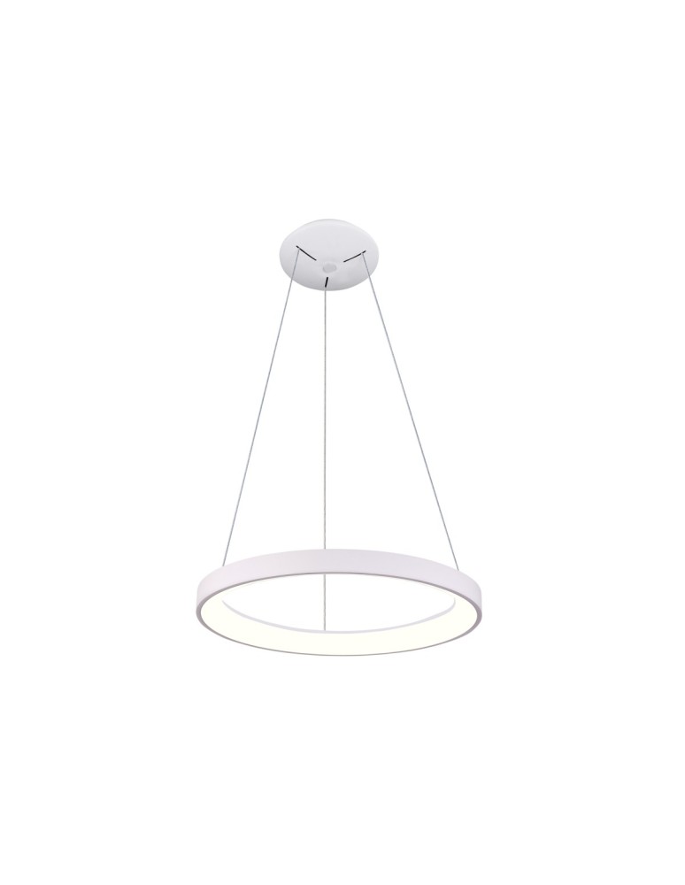 Pendant lamps circles - Italux Vico Pendant White 1xLED 38W 3000K+4000K PND-53675-048RPC-WH-3KS4K - product kolory-swiatla.pl 2