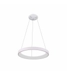 Pendant lamps circles - Italux Vico Pendant White 1xLED 38W 3000K+4000K PND-53675-048RPC-WH-3KS4K - product 1