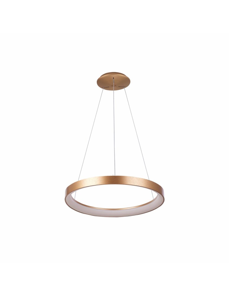 Pendant lamps circles - Italux Vico Pendant Gold 1xLED 38W 3000K+4000K PND-53675-048RPC-GD-3KS4K - product kolory-swiatla.pl 1