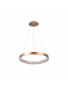 Italux Vico Pendant Gold 1xLED 38W 3000K+4000K PND-53675-048RPC-GD-3KS4K