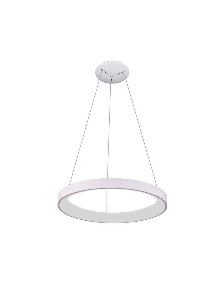 Pendant lamps circles - Italux Vico Pendant White 1xLED 48W 3000K+4000K PND-53675-058RPC-WH-3KS4K-TRDIMM - product kolory-swiatla.pl 2