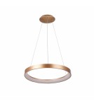 Pendant lamps circles - Italux Vico Pendant Gold 1xLED 48W 3000K+4000K PND-53675-058RPC-GD-3KS4K-TRDIMM - product 2