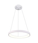Pendant lamps circles - Italux Vico Pendant White 1xLED 60W 3000K+4000K PND-53675-078RPC-WH-3KS4K-TRDIMM - product 1