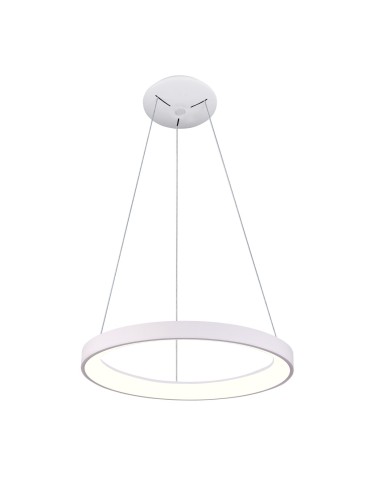 Italux Vico Pendant White 1xLED 60W 3000K+4000K PND-53675-078RPC-WH-3KS4K-TRDIMM