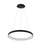 Pendant lamps circles - Italux Vico Pendant Black 1xLED 60W 3000K+4000K PND-53675-078RPC-BK-3KS4K-TRDIMM - product 1