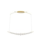 Pendant lamps - Luces Exclusivas MOCA Pendant Modern Gold and shades of gold 1xLED max 32W 3000K LE42747 - product 1