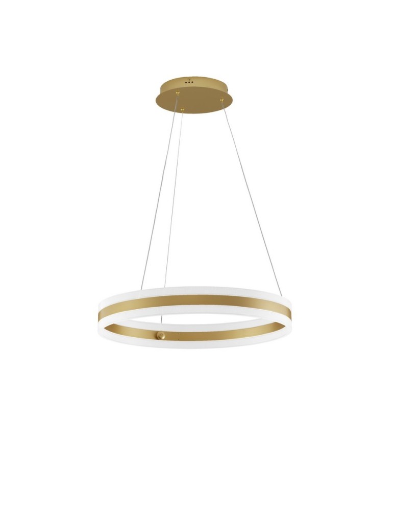 Pendant lamps - Luces Exclusivas COLIMA Pendant Modern gold and gold shades 1xLED max 75W 3000K LE42753 - product kolory-swiatla.pl 1