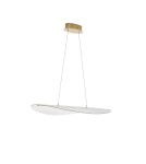 Pendant lamps - Luces Exclusivas COLIMA Pendant Modern Gold and shades of gold 1xLED max 31W 3000K LE42755 - product 1