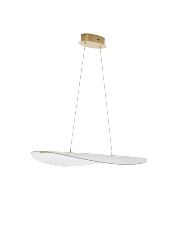 Luces Exclusivas COLIMA Pendant Modern Gold and shades of gold 1xLED max 31W 3000K LE42755