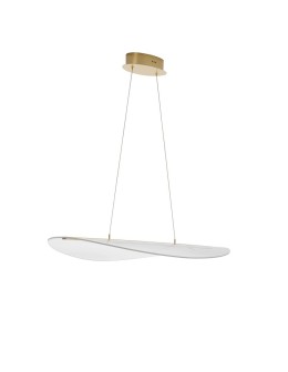 Luces Exclusivas COLIMA Wisząca Nowoczesna złoty i odcienie złota 1xLED max 31W 3000K LE42755