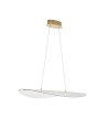 Luces Exclusivas COLIMA Pendant Modern Gold and shades of gold 1xLED max 31W 3000K LE42755