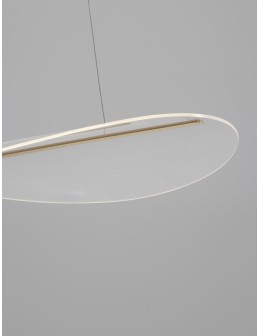 Luces Exclusivas COLIMA Wisząca Nowoczesna złoty i odcienie złota 1xLED max 31W 3000K LE42755 - produkt 2