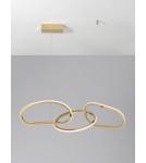 Lampy wiszące - Luces Exclusivas CELAYA Wisząca Nowoczesna złoty i odcienie złota 1xLED max 40W 3000K LE42759 - produkt 2