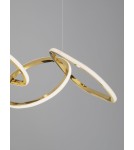 Lampy wiszące - Luces Exclusivas CELAYA Wisząca Nowoczesna złoty i odcienie złota 1xLED max 40W 3000K LE42759 - produkt 3