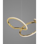 Lampy wiszące - Luces Exclusivas CELAYA Wisząca Nowoczesna złoty i odcienie złota 1xLED max 40W 3000K LE42759 - produkt 4