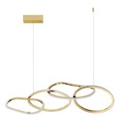 Pendant lamps - Luces Exclusivas CELAYA Pendant Modern gold and gold shades 1xLED max 50W 3000K LE42760 - product 1