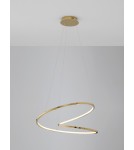 Pendant lamps - Luces Exclusivas CELAYA Pendant Modern gold and gold shades 1xLED max 40W 3000K LE42761 - product 3