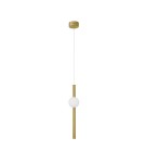 Pendant lamps - Luces Exclusivas IGUALA Pendant Modern Gold and shades of gold 1xLED max 10W 3000K LE42762 - product 1