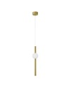 Luces Exclusivas IGUALA Pendant Modern Gold and shades of gold 1xLED max 10W 3000K LE42762