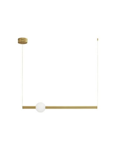 Luces Exclusivas IGUALA Pendant Modern Gold and shades of gold 1xLED max 10W 3000K LE42763