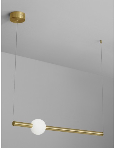 Luces Exclusivas IGUALA Pendant Modern Gold and shades of gold 1xLED max 10W 3000K LE42763 - product 2