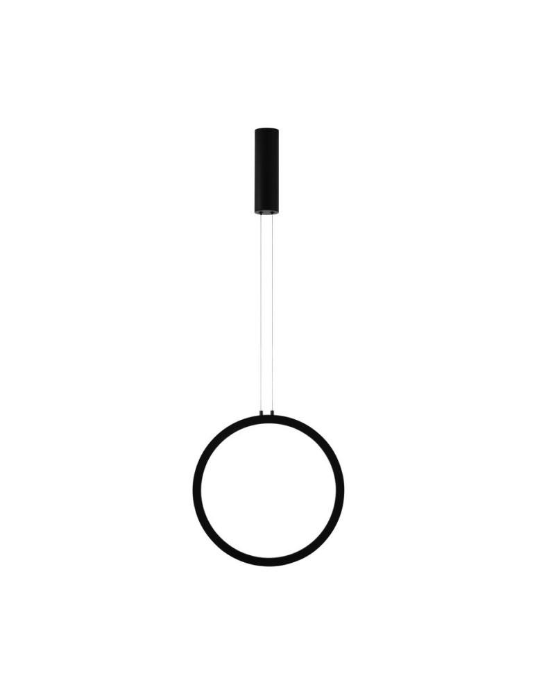 Pendant lamps - Luces Exclusivas AUTLAN Pendant Modern Black 1xLED max 25W 3000K LE42771 - product kolory-swiatla.pl 1