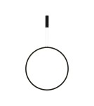 Pendant lamps - Luces Exclusivas AUTLAN Pendant Modern Black 1xLED max 48W 3000K LE42773 - product 1