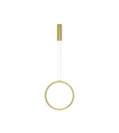 Pendant lamps - Luces Exclusivas AUTLAN Pendant Modern Gold and Shades of Gold 1xLED max 25W 3000K LE42774 - product 1