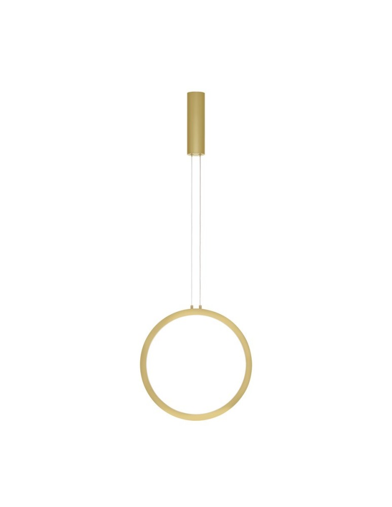 Pendant lamps - Luces Exclusivas AUTLAN Pendant Modern Gold and Shades of Gold 1xLED max 25W 3000K LE42774 - product kolory-swiatla.pl 1