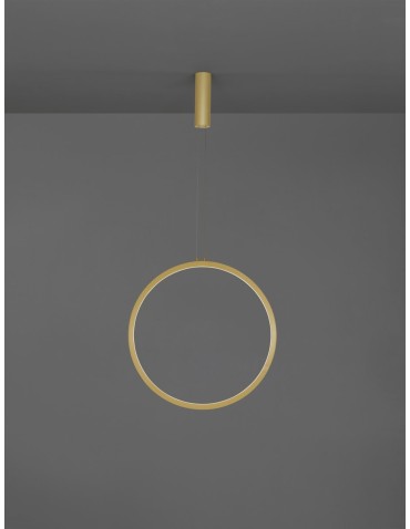 Luces Exclusivas AUTLAN Pendant Modern Gold and shades of gold 1xLED max 35W 3000K LE42775 - product 2