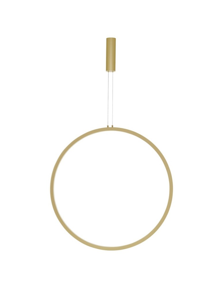 Pendant lamps - Luces Exclusivas AUTLAN Pendant Modern Gold and shades of gold 1xLED max 48W 3000K LE42776 - product kolory-swiatla.pl 1