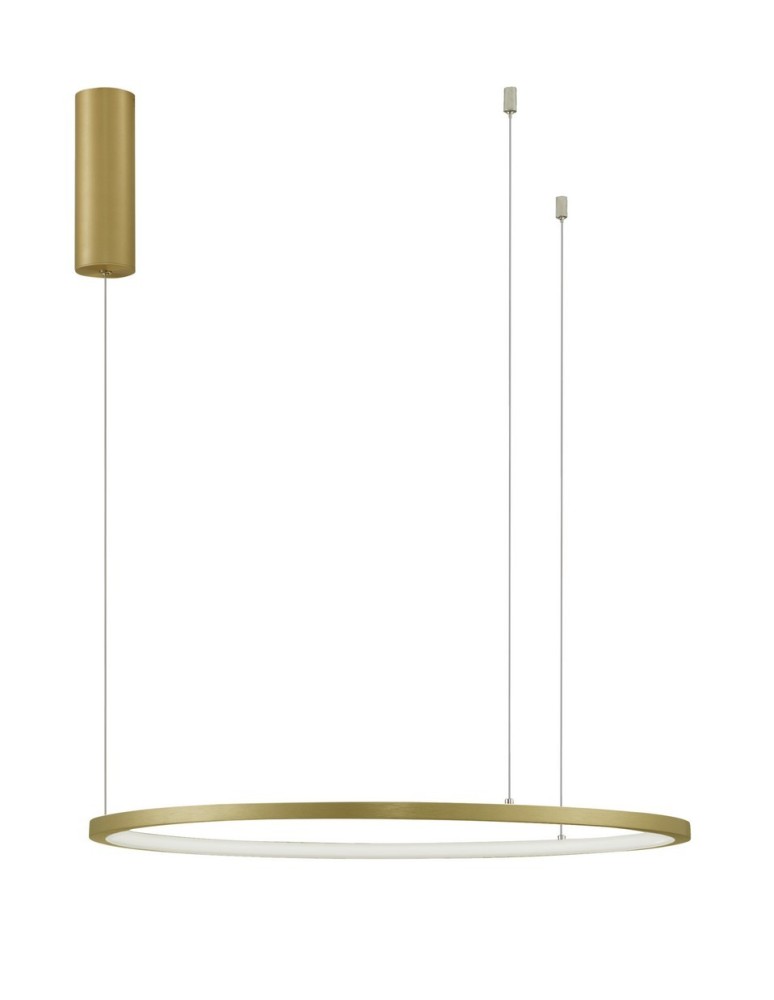 Pendant lamps - Luces Exclusivas TOLUCA Pendant Modern Gold and shades of gold 1xLED max 36W 3000K LE42777 - product kolory-swiatla.pl 1