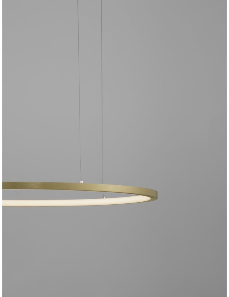 Lampy wiszące - Luces Exclusivas TOLUCA Wisząca Nowoczesna złoty i odcienie złota 1xLED max 36W 3000K LE42777 - produkt kolory-swiatla.pl 3