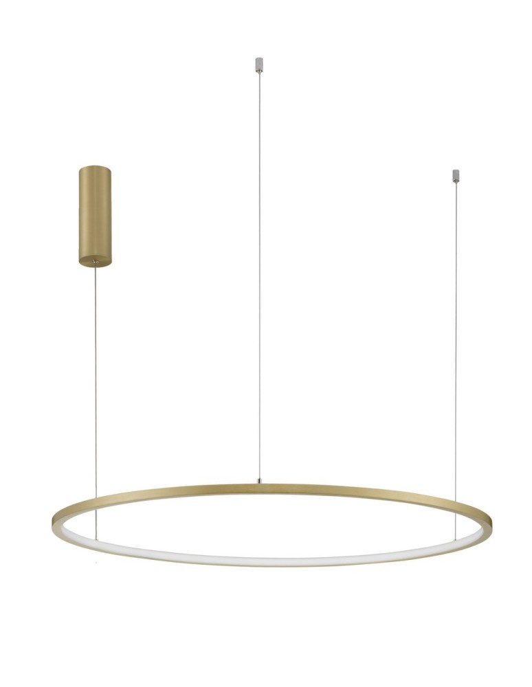 Pendant lamps - Luces Exclusivas TOLUCA Pendant Modern Gold and shades of gold 1xLED max 48W 3000K LE42778 - product kolory-swiatla.pl 1