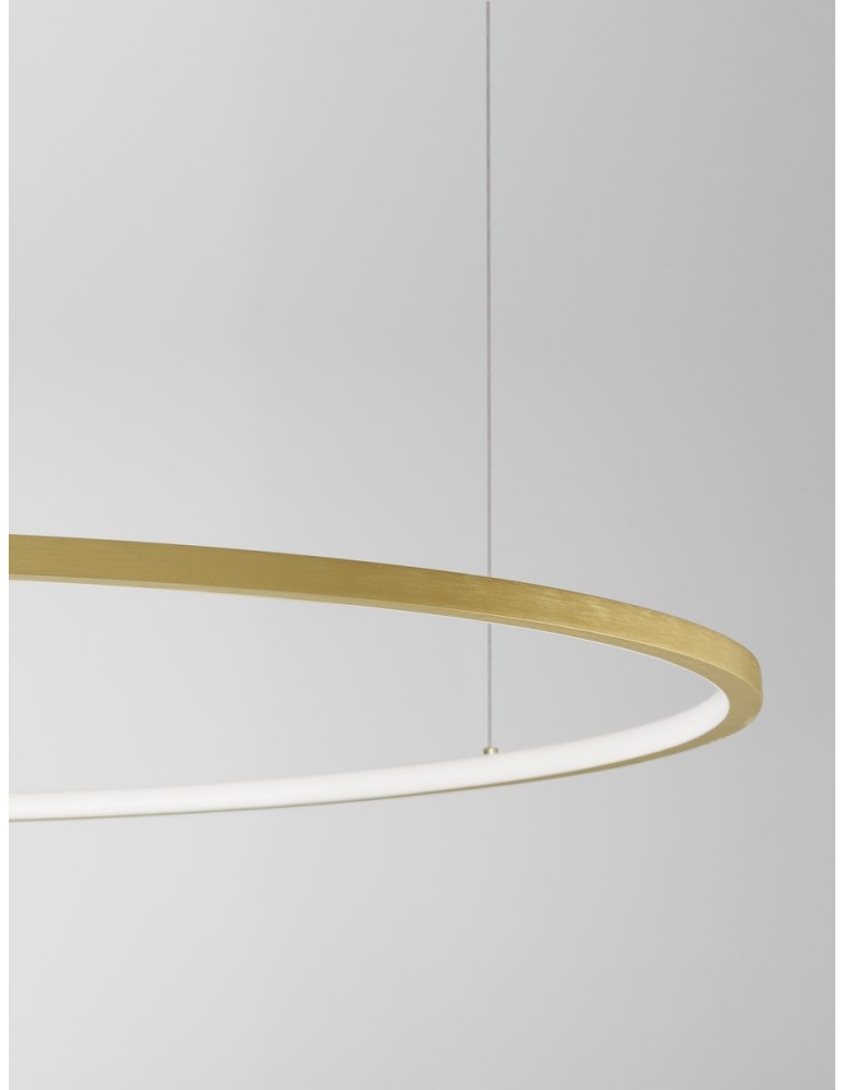 Lampy wiszące - Luces Exclusivas TOLUCA Wisząca Nowoczesna złoty i odcienie złota 1xLED max 58W 3000K LE42779 - produkt kolory-swiatla.pl 2